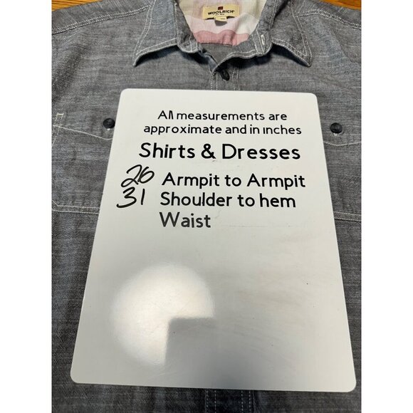 Woolrich Short Sleeve Static Heathered Gray Button Down Shirt Men’s Size XXL - Picture 9 of 9